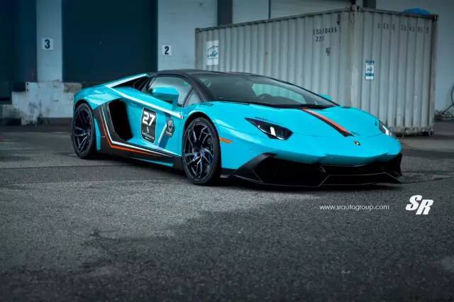 最酷改装大牛范 兰博基尼aventador lp 700-4