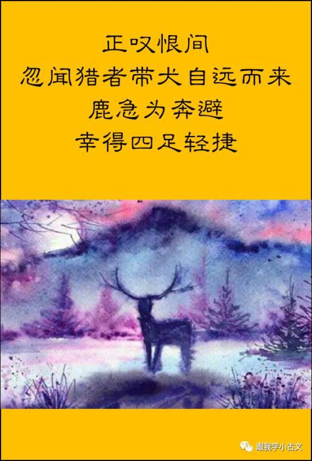 小古文诵读·鹿照水(100-79)