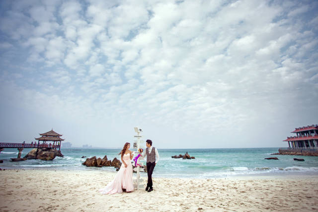 三亚旅拍婚纱照,这些海边拍照超好看!