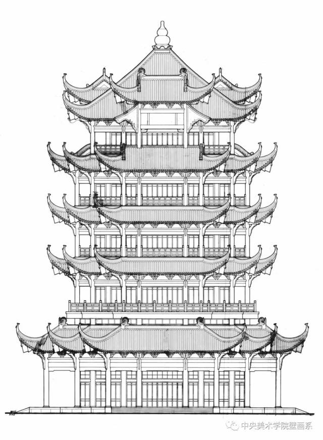 匠之心,鹤之情:当代黄鹤楼建筑设计与壁画创作手稿展在武汉开幕
