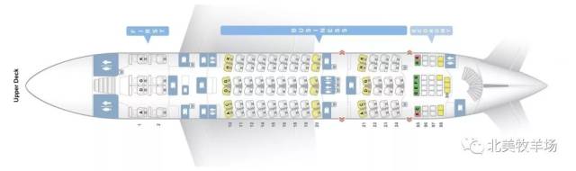 lh a380 上层座位图