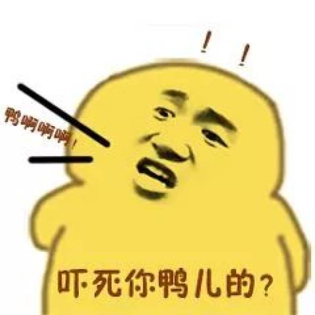 沙雕小黄鸭表情包