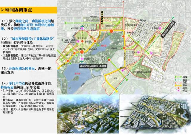 信息量太大!唐山南湖,东湖及周边区域概念性城市设计发布
