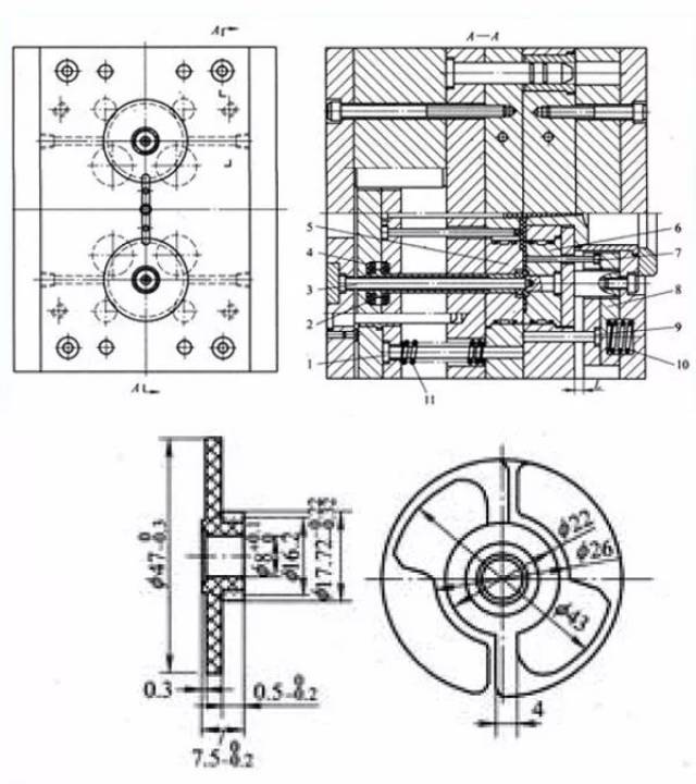 紧固件工艺设计及模具详细设计