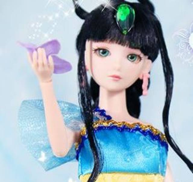 现实中的叶罗丽白光莹水王子的绝美却不敌冰公主的盛世容颜