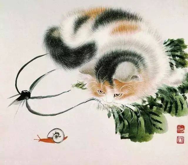 100幅国画猫,太全了~(附教程)