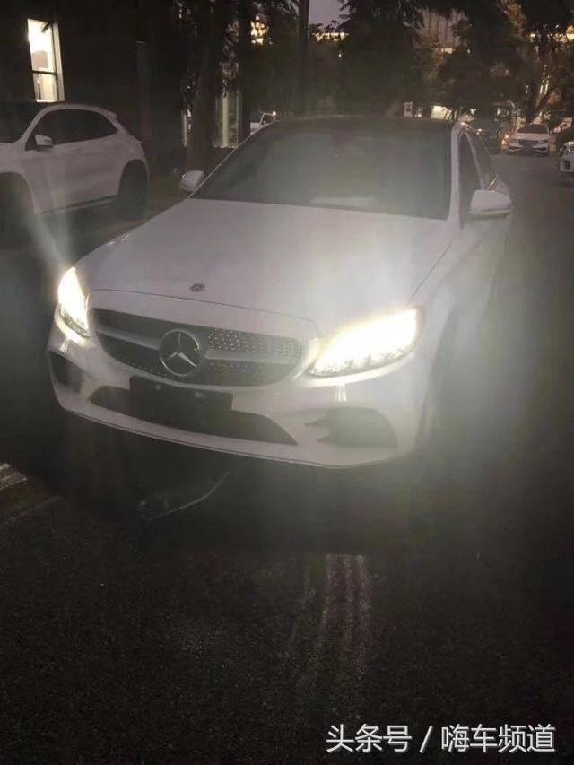 奔驰新款c级大量实拍,c260l取代c200l,搭载1.5t与48v轻混
