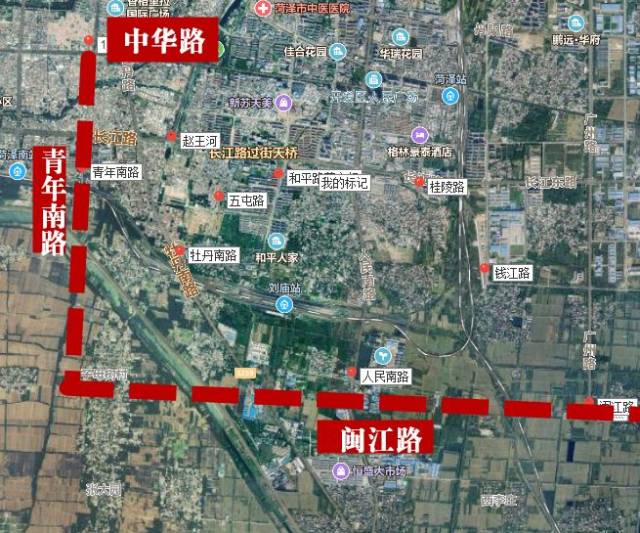 菏泽这73条道路最新命名,更名!演武楼东的这条路叫.