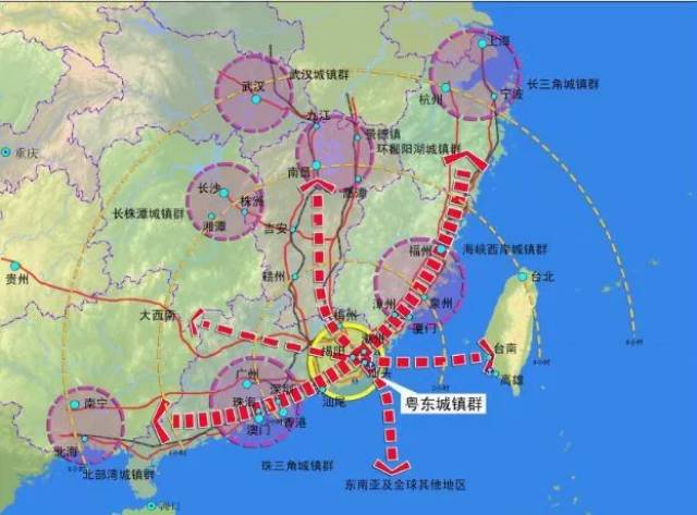【重磅】汕漳高铁已纳入有关规划,将争取在澄海设立汕头东站