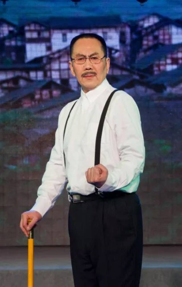 姜青 国家一级演员 黄梅戏《江姐》中"沈养斋"扮演者