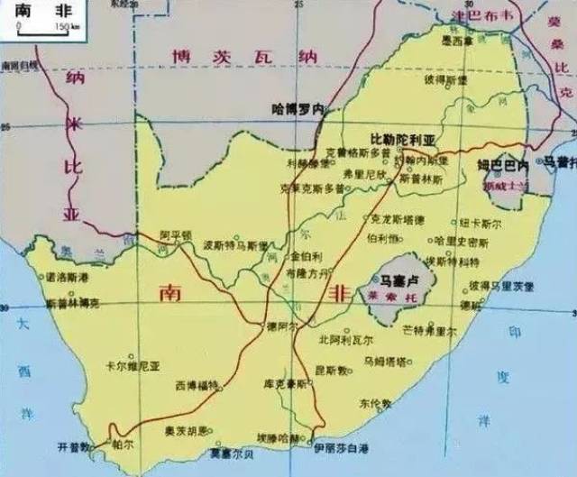 南非人口5400多万,农人就业人数不到总人口的10%.