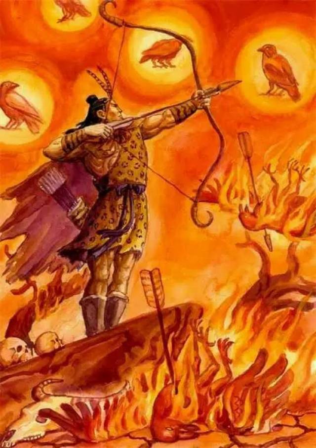 油画 中国神话传说