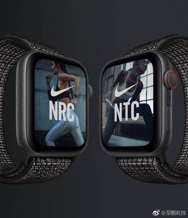 apple watch 4的nike 版本已正式发售,定制表盘,发光表带