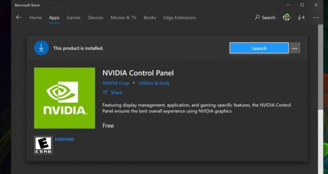 nvidia控制面板应用登陆windows 10