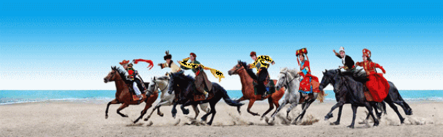 潇潇洒洒策马奔腾共享人世繁华