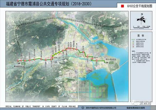 霞浦城郊旅游公交专线规划图公示,解决旅游交通大难题