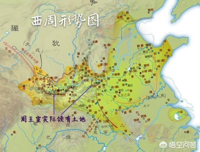 周朝的疆域有多大,为什么能封出那么多诸侯?