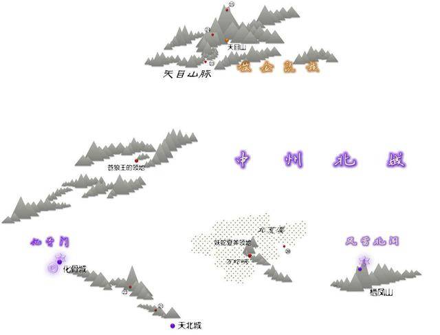 斗破苍穹:网友制作详细斗破地图,美杜莎特别篇地图不容错过