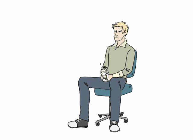 16. 客人在,不可以扫地.