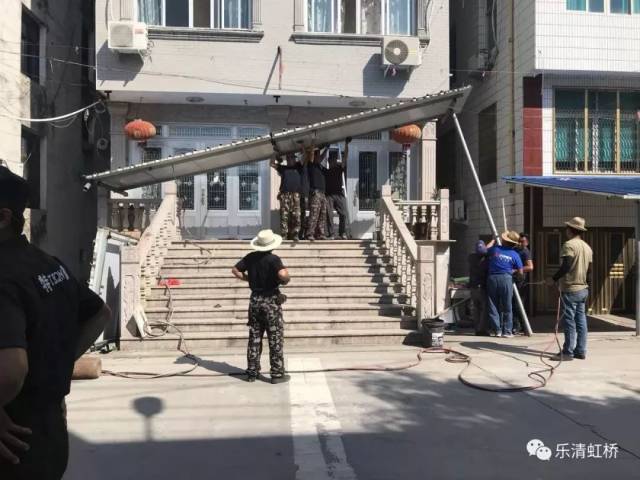 乐清虹桥:十一黄金周,环境整治黄金周!
