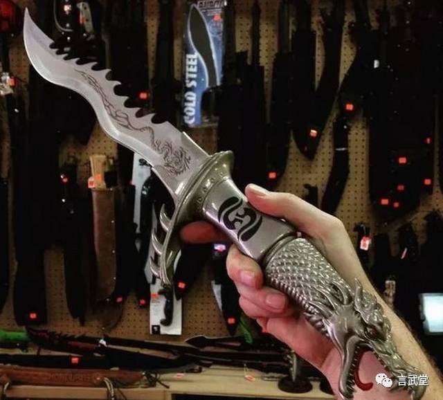 汽车有概念版,冷兵器有独特的设计!那些手工过分的冷兵器赏鉴
