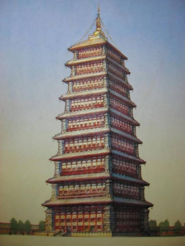 这座以永宁寺塔为核心的佛寺,只专供为皇家礼佛的的场所.