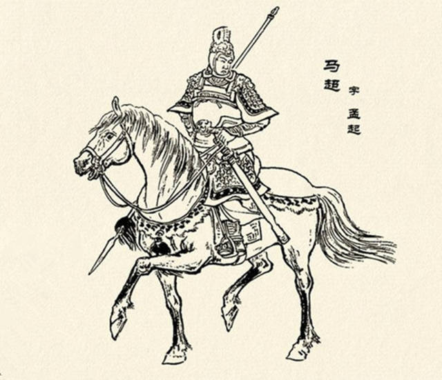 三大白马银枪将:马超第二,李广第三,第一枪重160斤,血战南阳