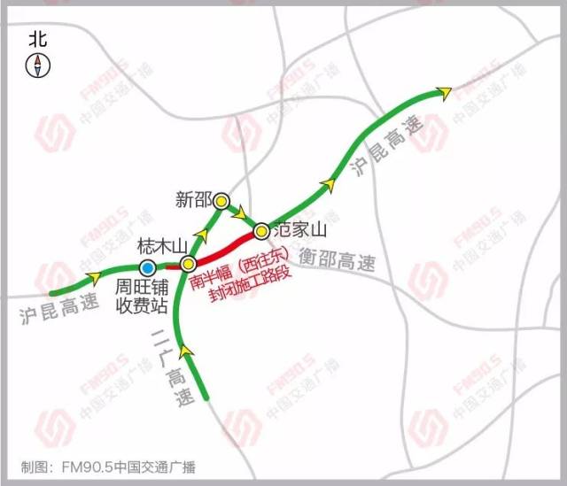 市,过境车辆经g55二广高速转s70娄怀高速或s80衡邵高速转入g60沪昆