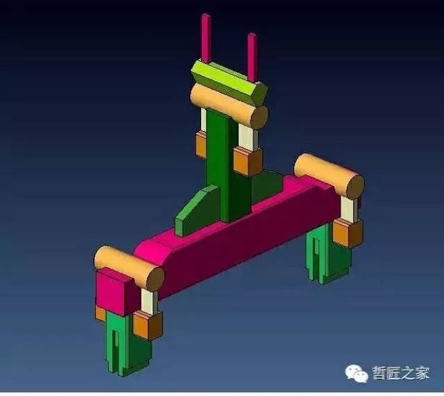 技艺传承丨彻底读懂三架梁(三维立体图详解)