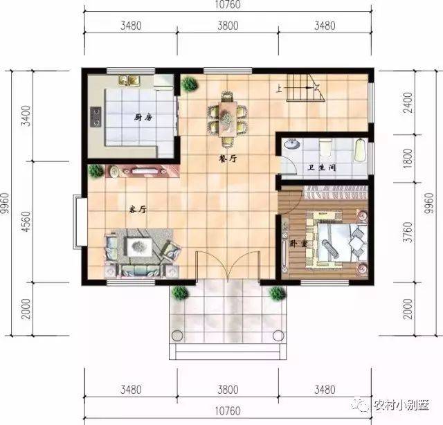 4套二层自建房农村小别墅,时尚济,最适合农村施工的