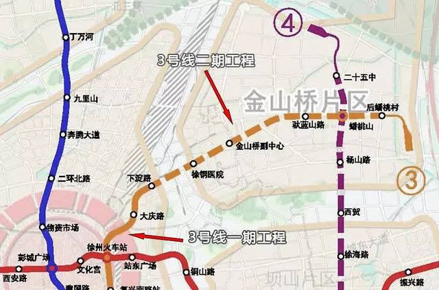 徐州地铁2号线开始铺轨!