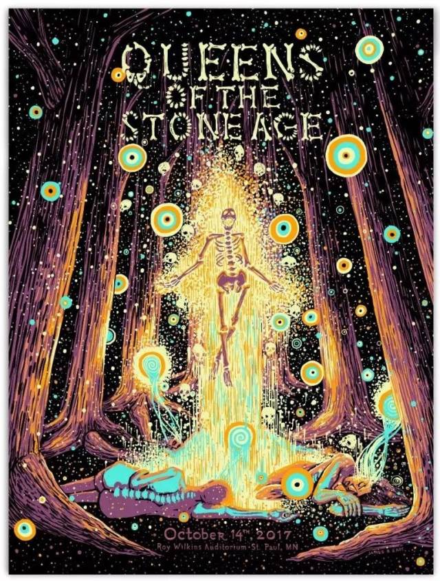 我们的灵魂好似繁星点点,如梦如幻 | 印刷喷绘艺术家james r. eads