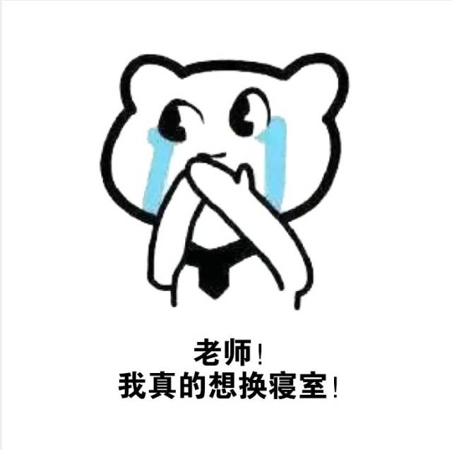 老师,我真的想换寝室!