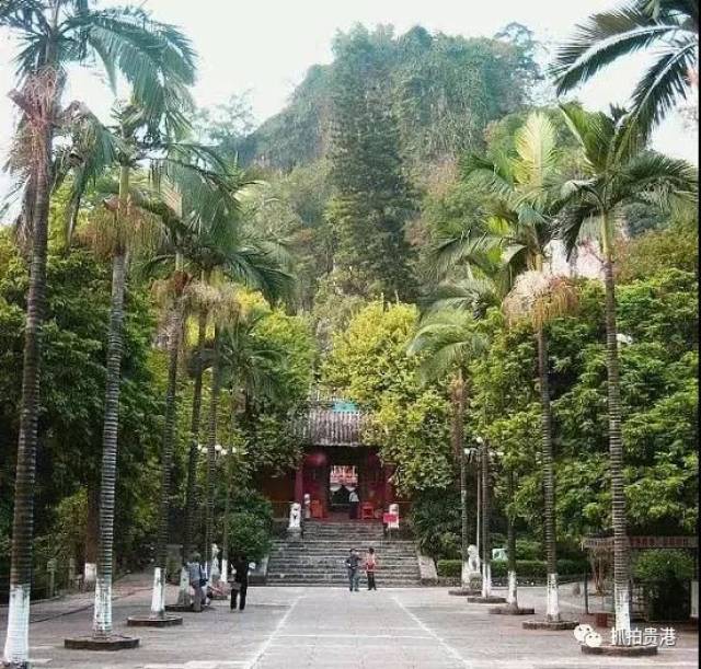 20世纪80年代中期的贵县首胜——南山寺.