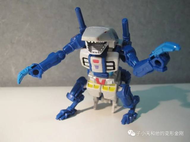 【评玩具】子小天:大果果评测《变形金刚 天元神力求雨鬼之碎尸鲨&
