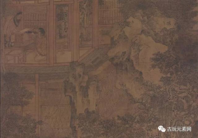 瓷器上的高士图:我们所追求的古代文人情趣志士v瓷器最美打造情趣表达最美落叶图片