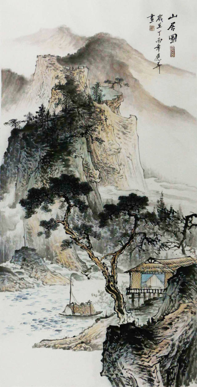艺品万家签约艺术家山水画联展座谈会 展览地点 北京市海淀区北蜂窝3