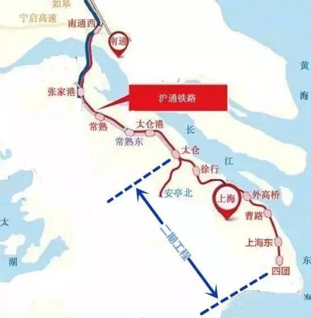 沪苏湖铁路 此外,积极创造条件加快推进 北沿江高铁,宁淮铁路, 盐泰