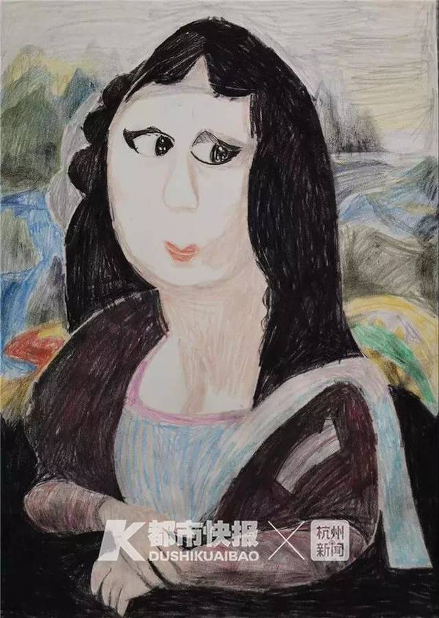 13岁中国女孩画蒙娜丽莎,征服意大利收藏世家!有望和达·芬奇一同展出