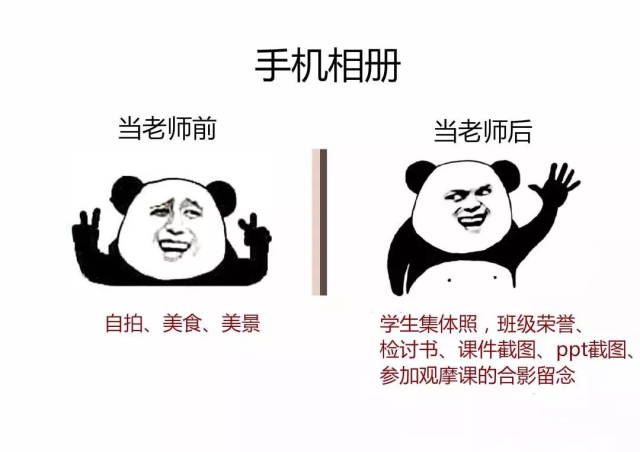 【趣图集】当老师前 vs 当老师后,太扎心了