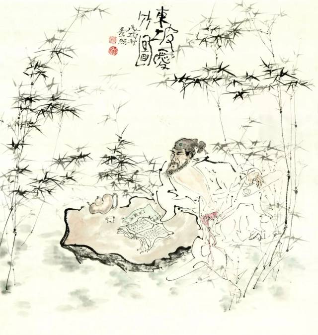 庄周梦蝶,物我一体.