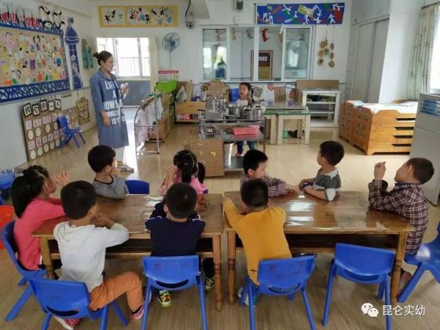 昆仑实验幼儿园开展餐前一分钟播报活动