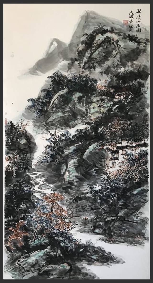 著名画家江俊德师生展,于徽文化聚集地黄山市屯溪隆重展出