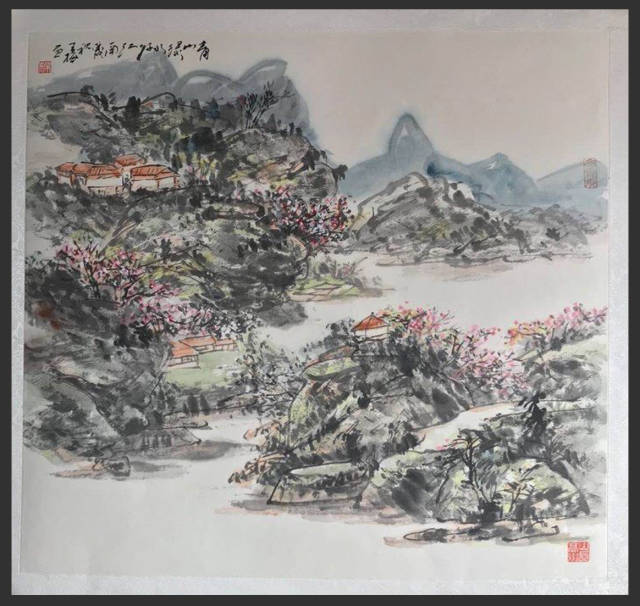 著名画家江俊德师生展,于徽文化聚集地黄山市屯溪隆重展出