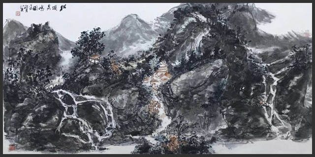 著名画家江俊德师生展,于徽文化聚集地黄山市屯溪隆重展出