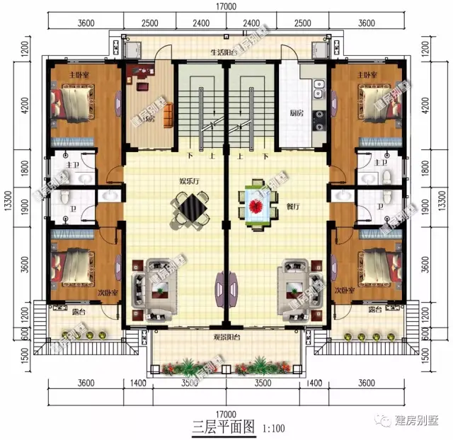 兄弟建房首选的两款别墅户型,有眼光的人都选择这样建