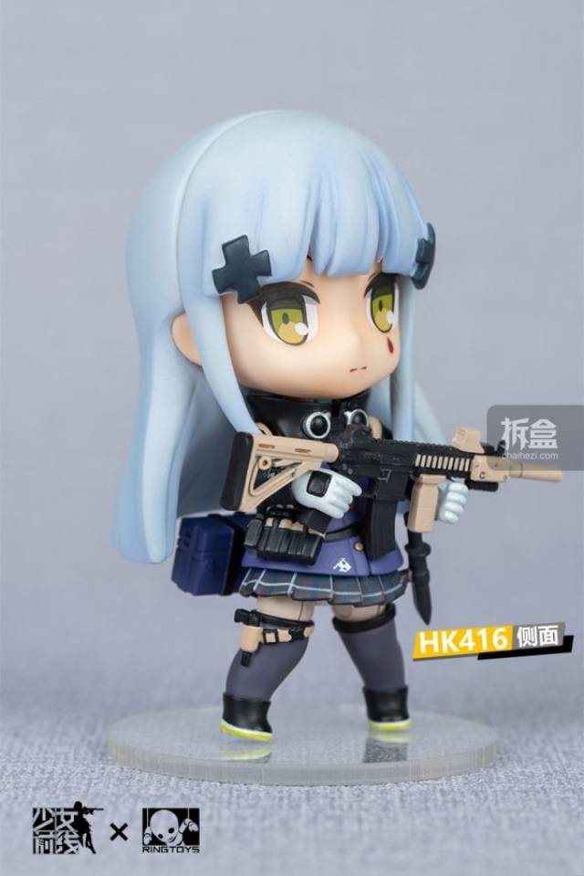 ringtoys公布战术养成类游戏《少女前线》404小队:hk416,g11,ump9,ump