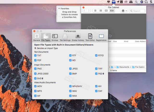 菜单栏文件管理器file cabinet pro for mac破解版