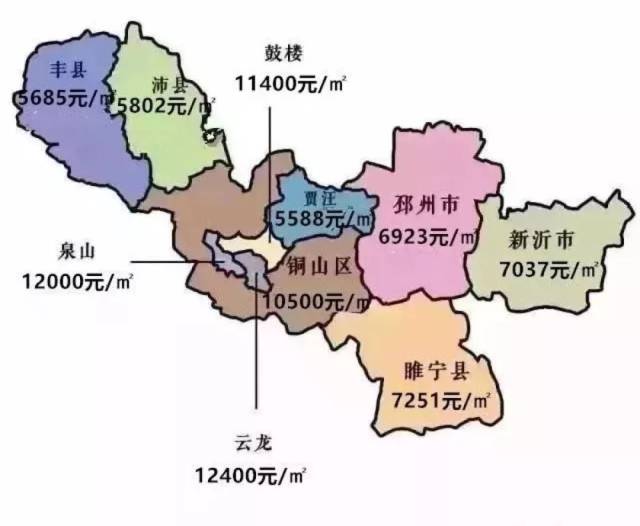 一平超15万!全国房价地图刚出炉,徐州的排名醉了