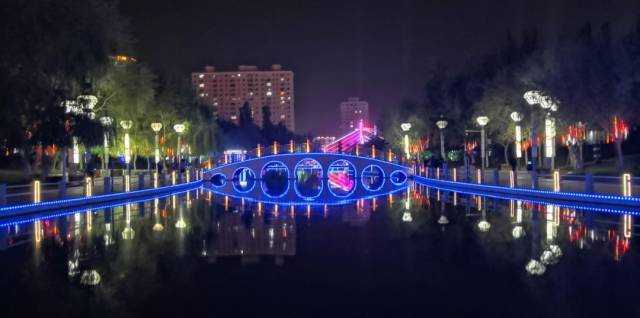 【和田是个好地方】和田这里的夜景如此迷人,分分钟美
